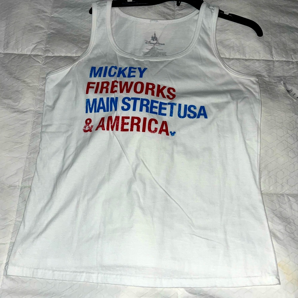 Disney Parks  4th of July Tank Top In Size Large